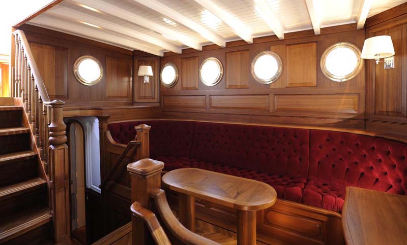 Yacht Atlantic re-created