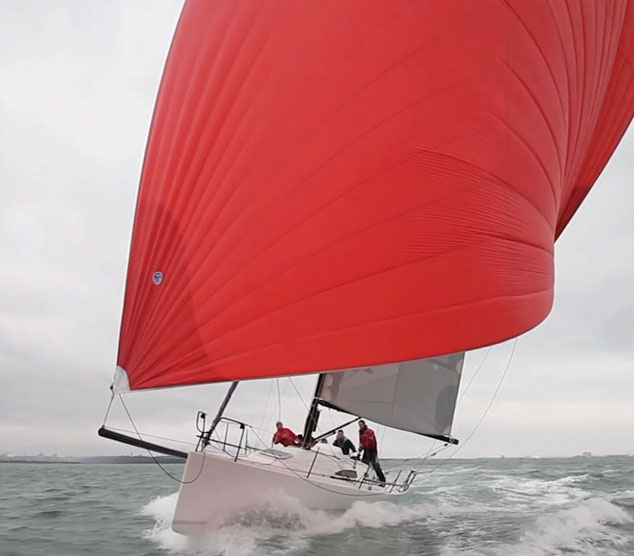 Video taster of J/111 test