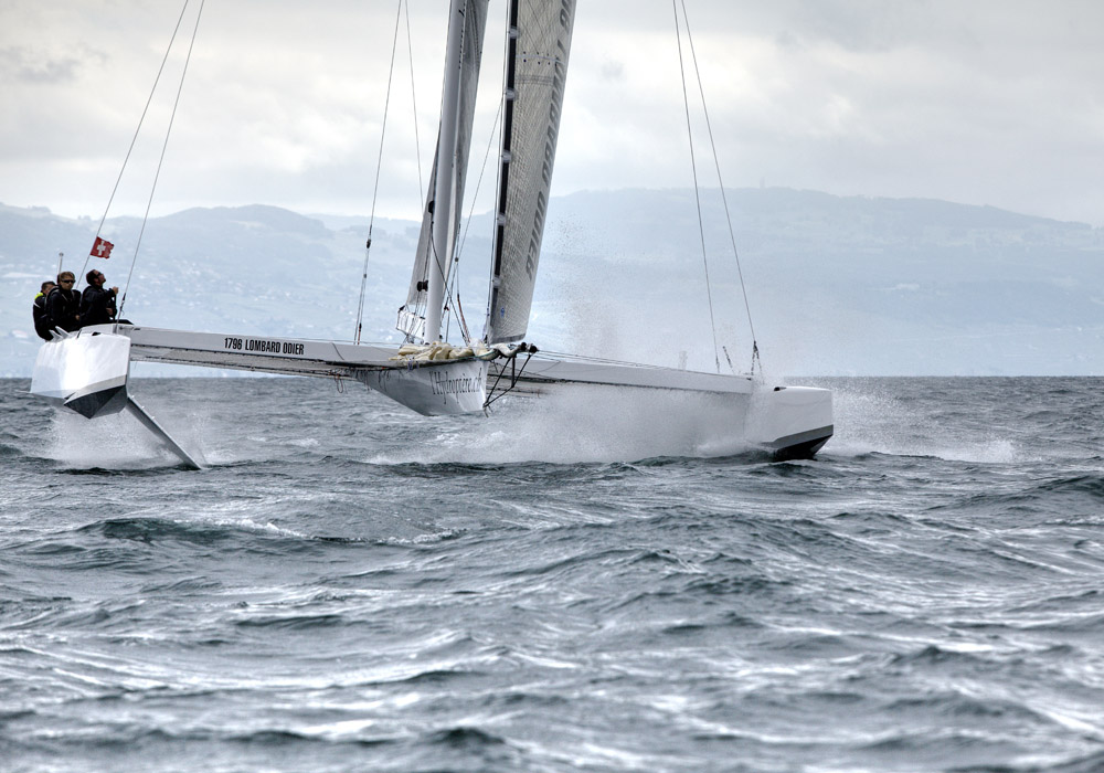 Hydroptere.ch, Lake Geneva June2011