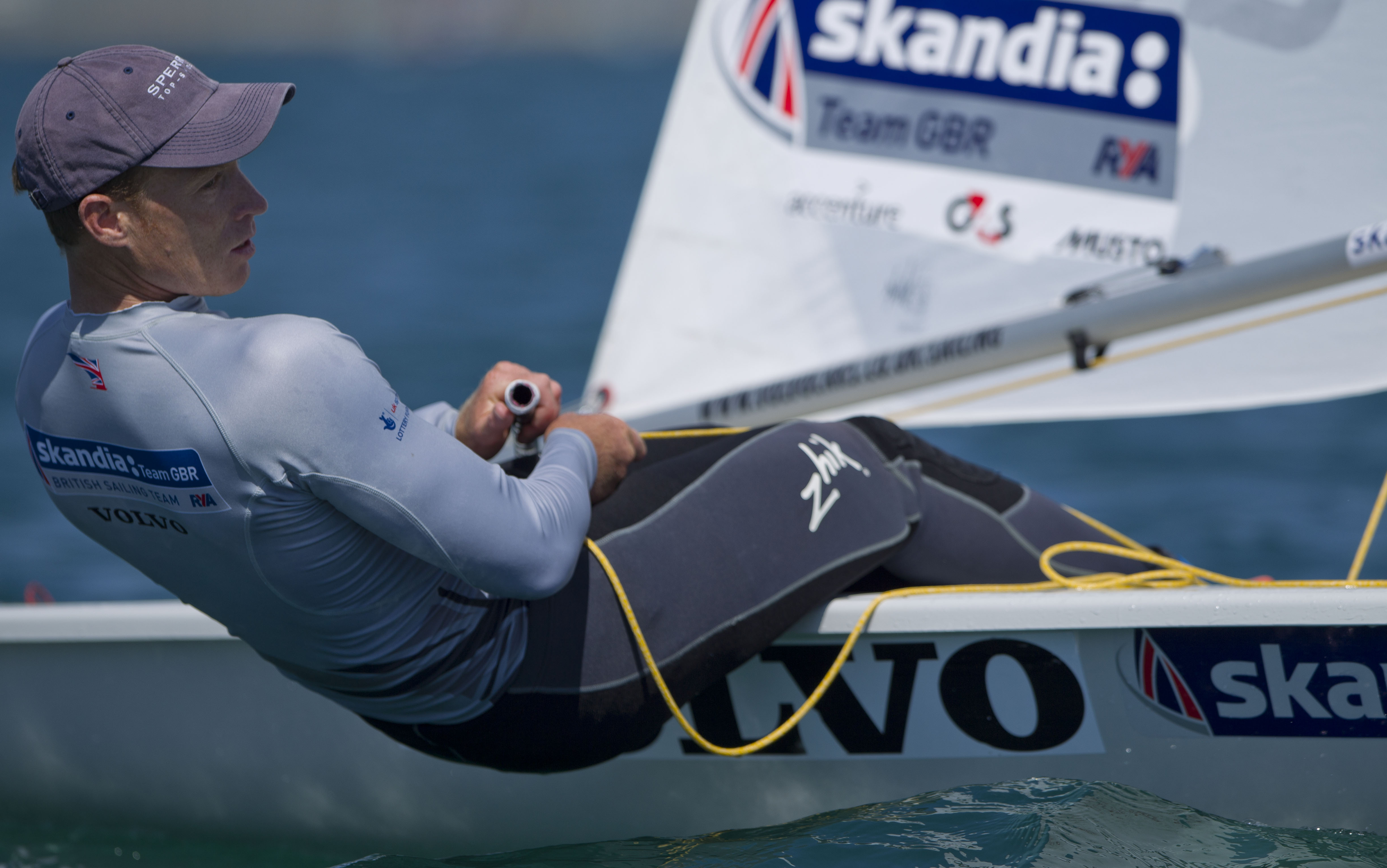 Olympic sailing athlete Paul Goodison
