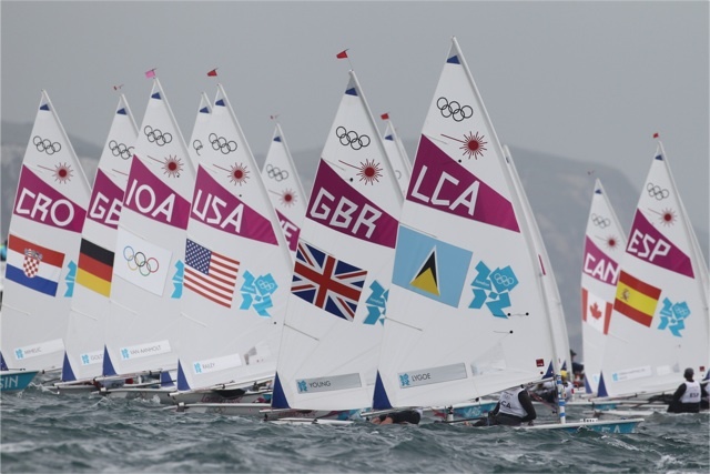 Olympic sailing - day 4