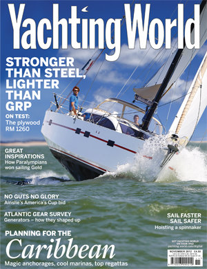 Yachting World November 2012 Cover