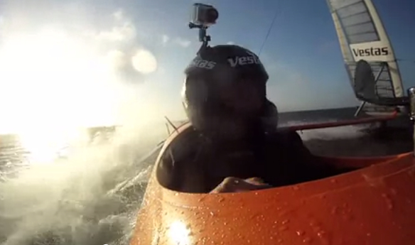 Sailrocket onboard